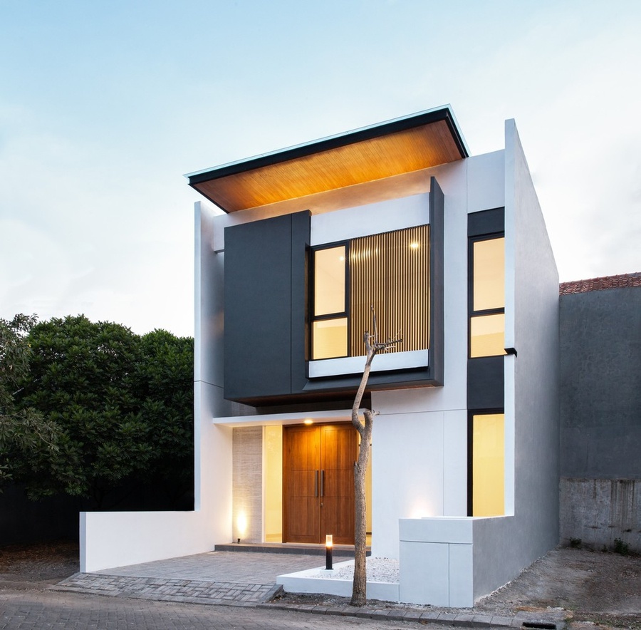 20+ Mẫu thiết kế nhà ống 2 tầng đẹp, hiện đại và Kinh nghiệm xây nhà ống