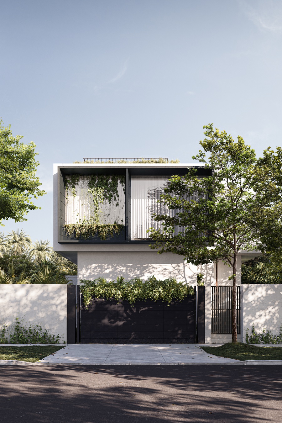 20+ Mẫu thiết kế nhà ống 2 tầng đẹp, hiện đại và Kinh nghiệm xây nhà ống