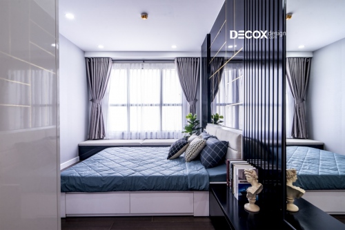 Thi công nội thất căn hộ The Sun Avenue 75m2 de180097