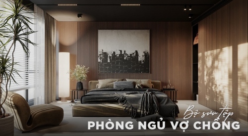 [TOP 50] Mẫu phòng ngủ đẹp cho vợ chồng đa dạng diện tích...