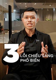 3 Lỗi chiếu sáng phổ biến